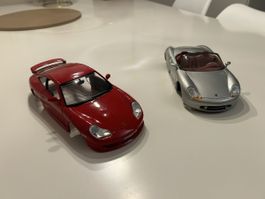 2 coque de miniatures 1/18 Porsche 