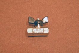 Geradesitzventil G 1/4" mit Flügel - DN 8 / PN 64W