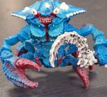 Schleich Actionfigur Krabbe blau Gelenke