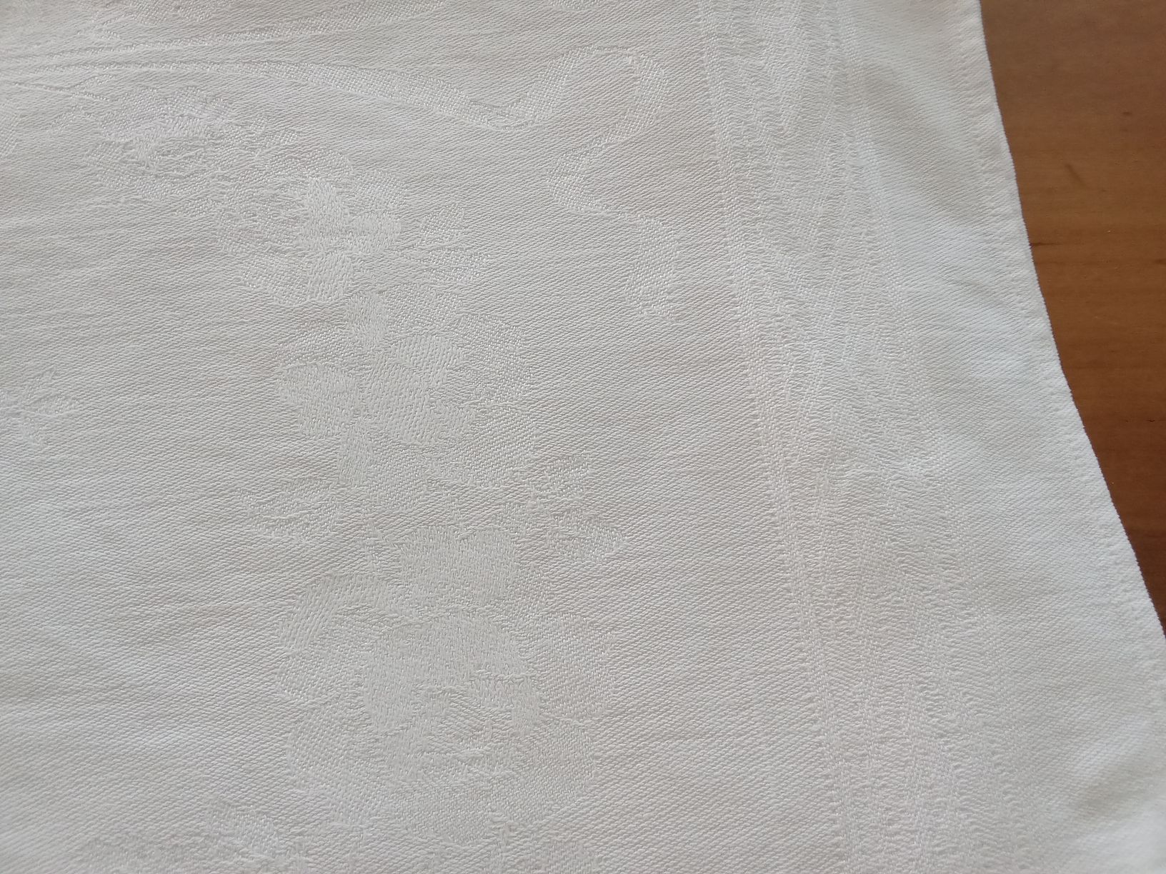 Sonstige Tischwäsche: Schöne Leinen Damast Tischdecke – Gebraucht aus Muri BE von Alk 1