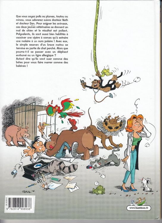 BD - Les Vétos  N° 1  "Garrot gorille" 2
