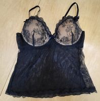 Nuisette noire dentelle, taille XL - Élégante et sexy!