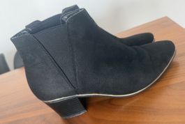 Anna Field Stiefeletten schwarz Grösse 38 gebraucht