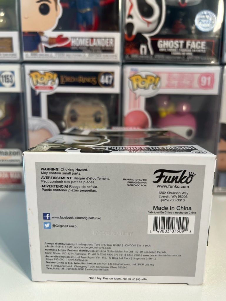 Statuette: Funko POP! Marvel Punisher (Nemesis) – Nuovo e nell'imballaggio originale da Le Mouret venduto da perfectbijou 5