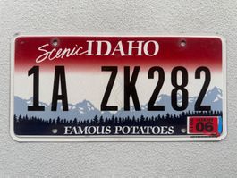 🇺🇸🇺🇸 USA Nummernschild #  IDAHO  # 🇺🇸🇺🇸