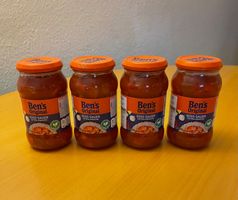 4 Gläser Ben’s Original Sauce Süß Sauer mit extra Gemüse