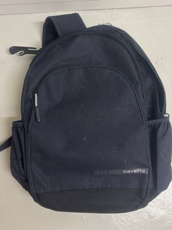 Rucksack Travelite schwarz mit Gebrauchsspuren</div>