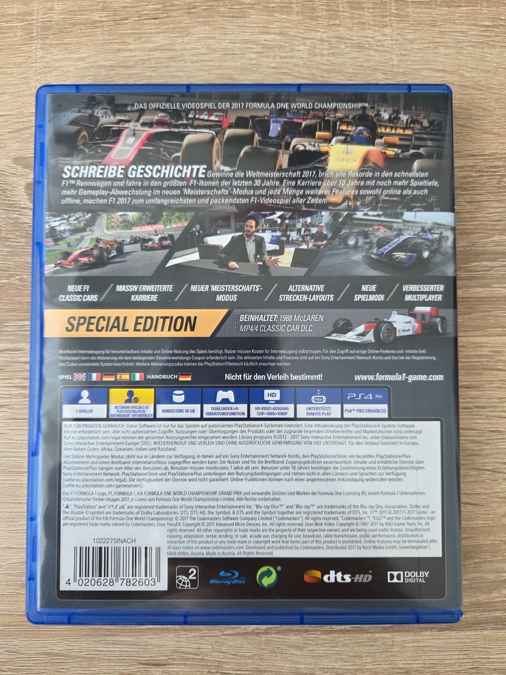 Giochi: F1 2017 (Multilanguage) - PS4 – Usato da Carouge GE venduto da Gasco 1