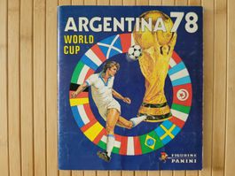 Panini Album Argentina 78 WM-Album komplett guter Zustand