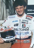 Fausto Gresini (1961-2021) Motorradradfahrer - Autogramm