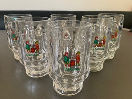 6 CARDINAL  Bier-Krüge / -Humpen