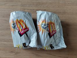 McDonald's Fussball WM Becher 2 Stk neuwertig - Ungeöffnet