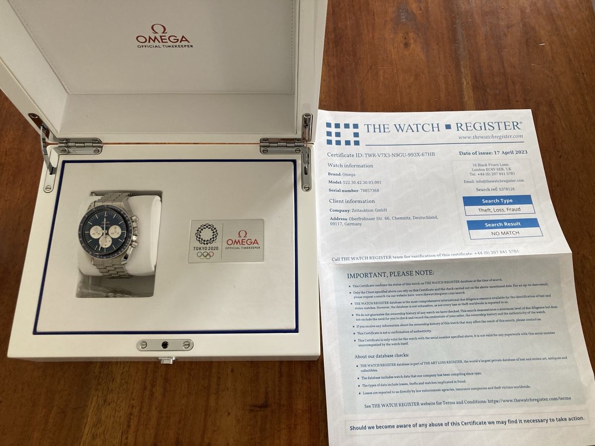 Omega Orologi: Omega Speedmaster Limited Edition – Usato da Bertschikon Gossau venduto da real71 6
