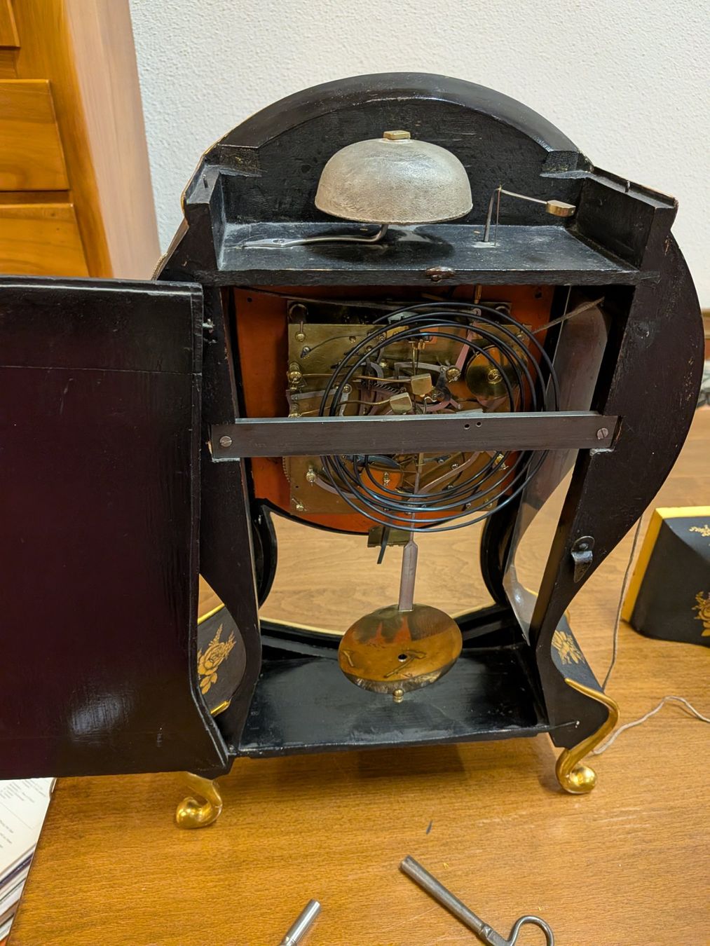 Swiss Orologi: Grosse Neuenburger Pendule Grand Sonnerie – Usato da Schönenwerd venduto da kybi 5