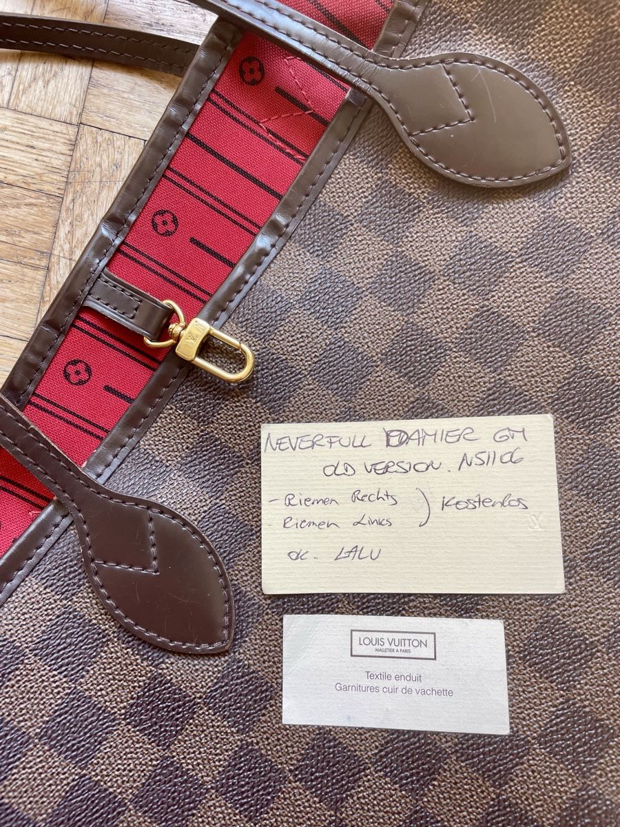 Louis Vuitton Borse: Louis Vuitton Neverfull GM Damier, NP 1820.-, gebraucht – Usato da Zürich venduto da Carlajimena 3