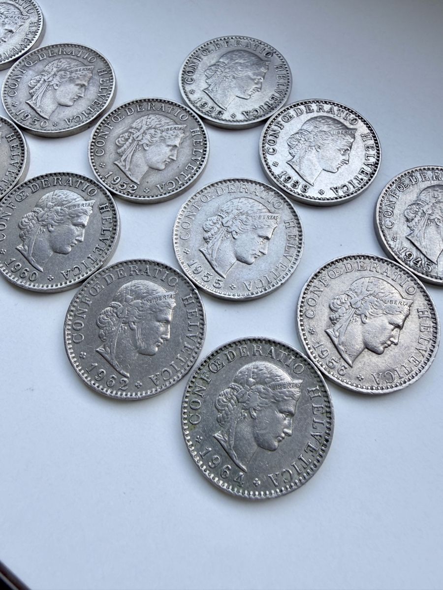 Tutti le monete: 20 Räppler Silber Sammlung – Usato da Zürich venduto da watch_trader 5
