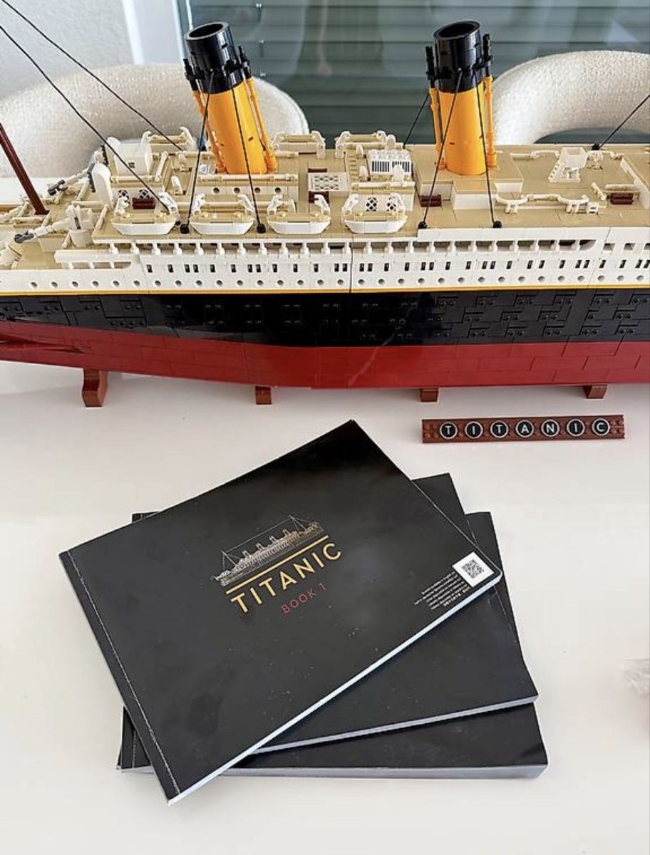 Lego Kit di costruzioni: Lego Titanic zusammengebaut – Nuovo (secondo la descrizione) da Villmergen venduto da Missfaby22 1