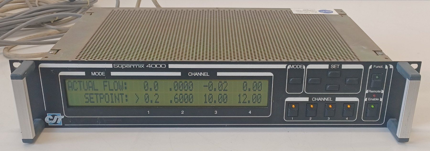 Laborzubehör: CJT SM 4000 (V 2.41) Vacuum Controller – Defekt aus Niederdorf von LeptonAG_Labor 3