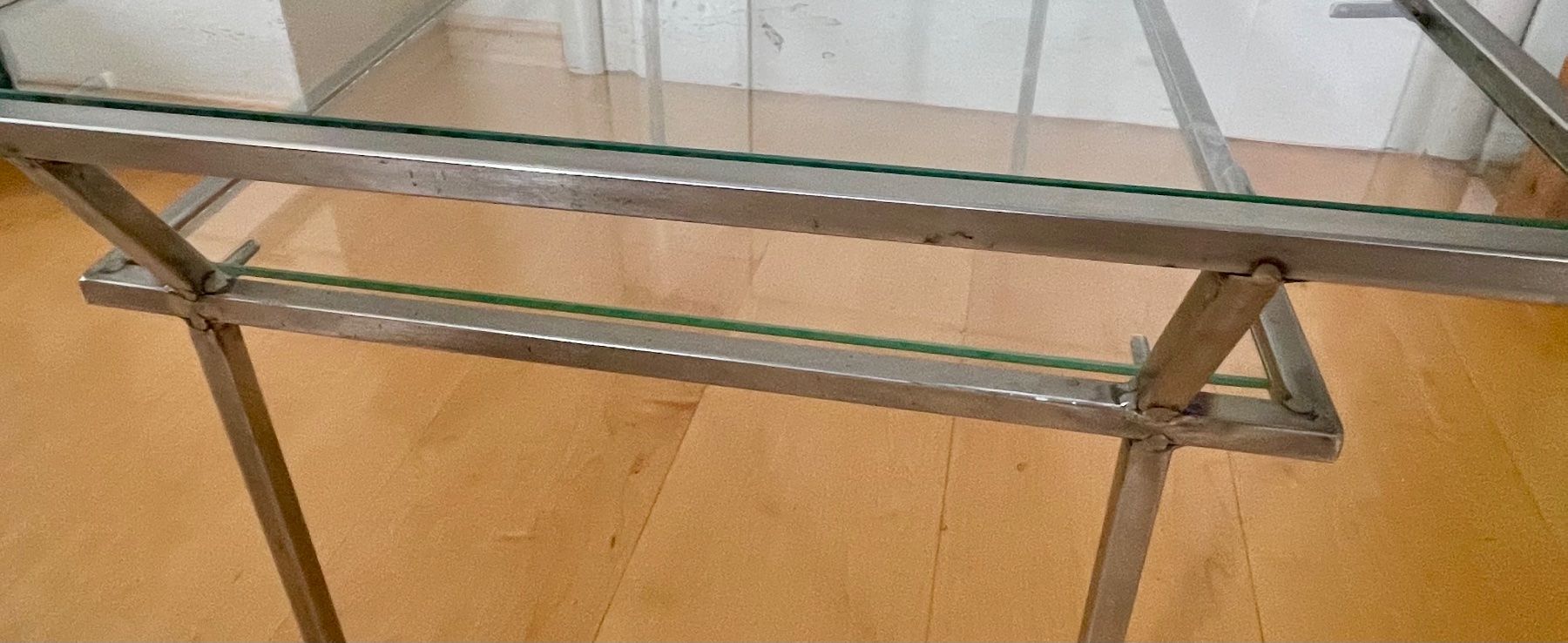 Tische: Designertisch Unikat Design Kunst Edelstahl Glas – Gebraucht aus Altdorf UR von zar_fcd6 6