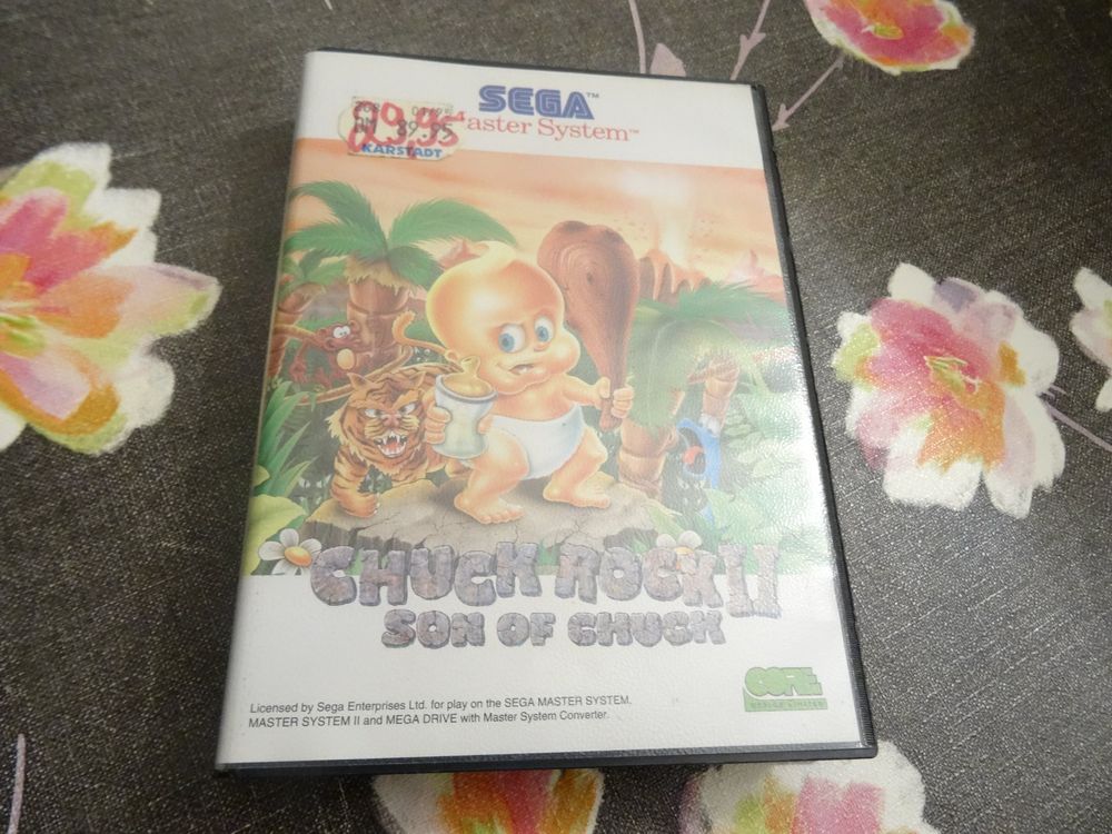 Chuck Rock II 2 - Son of Chuck SEGA MASTER SYSTEM (Gebraucht) in Olten ...