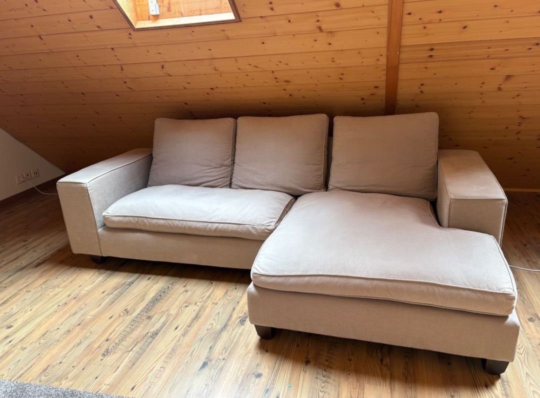 Sofas:  Beige Ecksofa – D'occasion à Bern par emi_hd2p 5