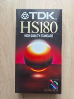 TDK HS 180 VHS Leerkassette – NEU & OVP Versiegelt 📼