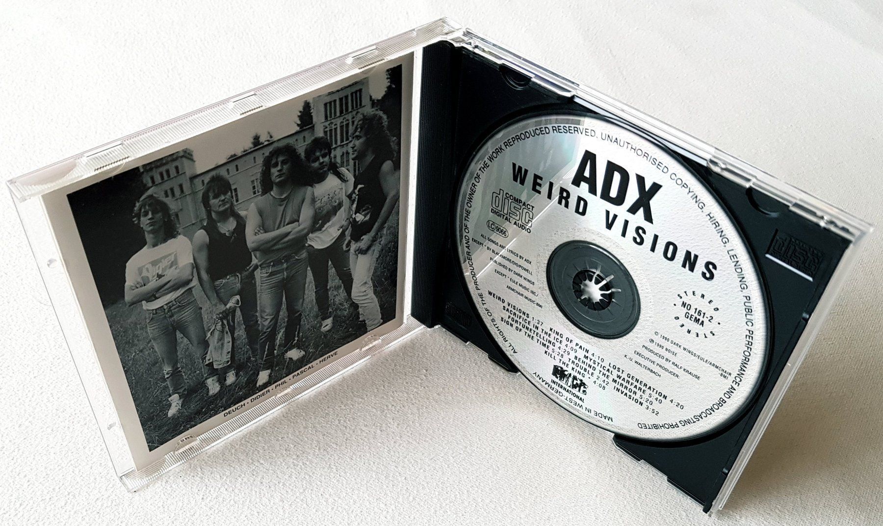 CDs: ADX ‎– Weird Visions - CD - 1990 - First Press - Noise – D'occasion à Uster par Zardodel 3