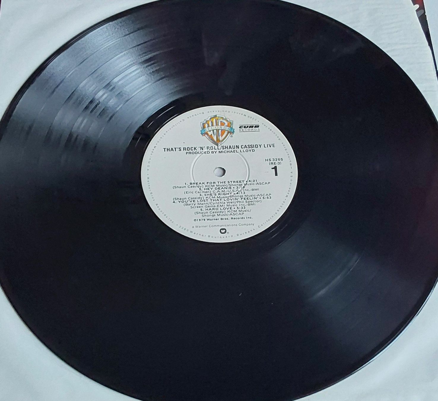 Dischi in vinile: Vinyl LP  - Shaun Cassidy Live - US 79 - VG+ – Usato da Villeret venduto da Fil11 2