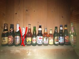 Alte Bierflaschen pro Stück, noch voll 90er/00er Jahre