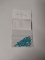 Swarovski Perle Perles Doppelkegel in Light Türkis 36 Stück