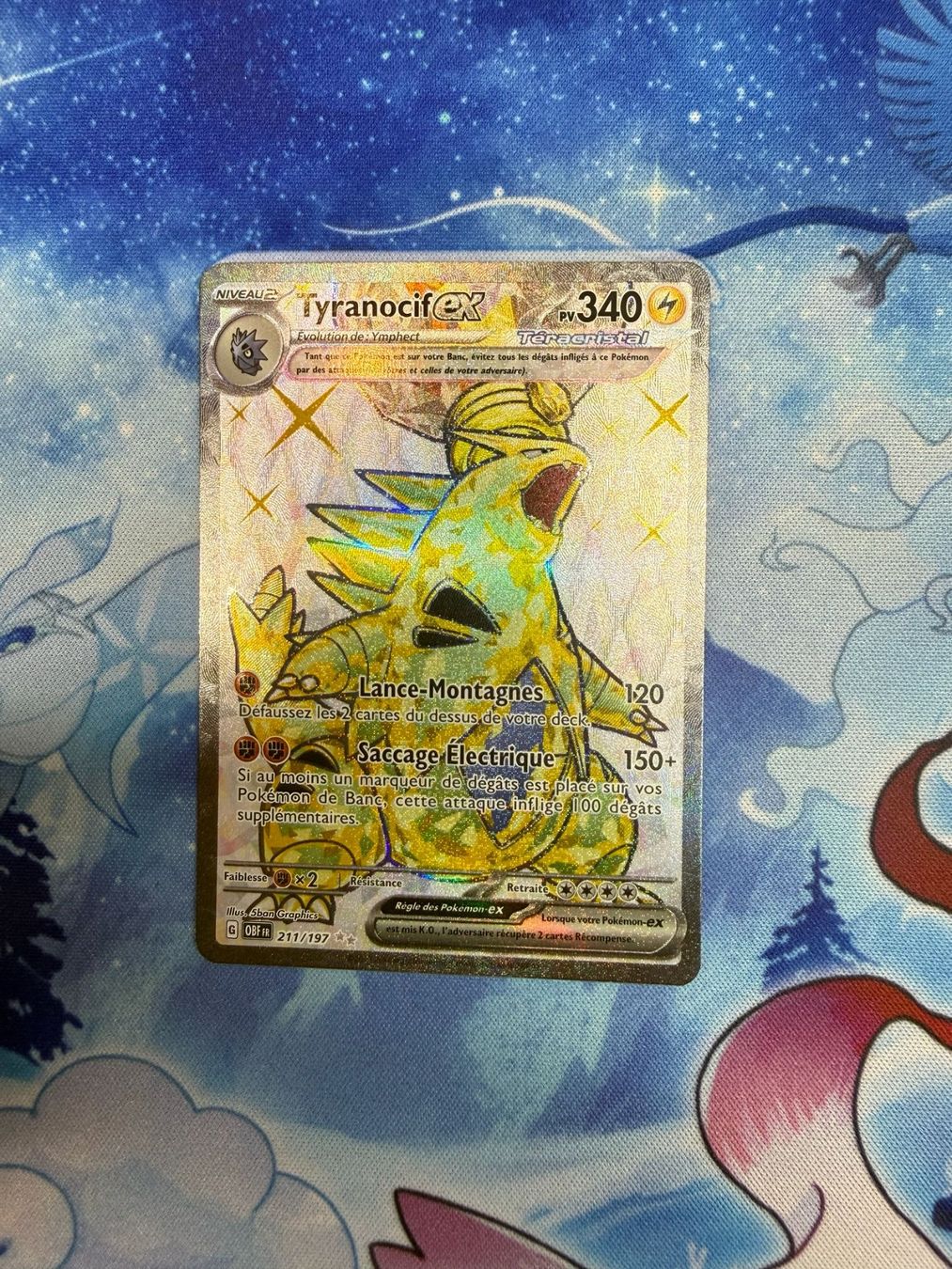 Pokémon Carte collezionabili: Tyranocif FA - OBF 211 FR – Nuovo (secondo la descrizione) da Courgenay venduto da ScamBoxOff