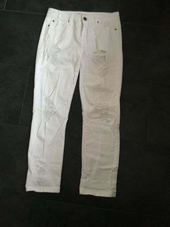 Jeans weiss  Gr36 stretch