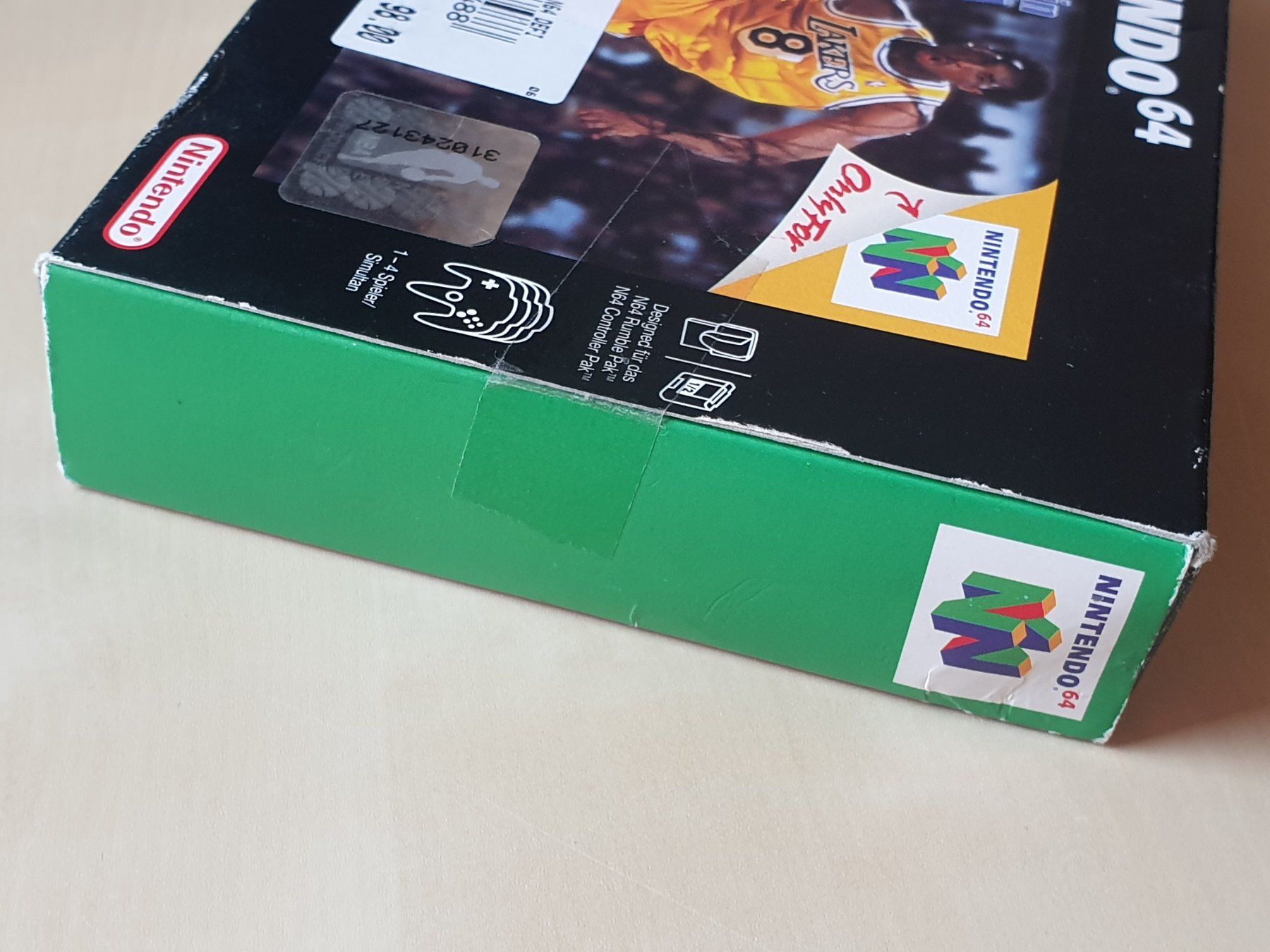 Nintendo Giochi: Kobe Bryant in NBA Courtside – Usato da Stansstad venduto da collectorsshop 4