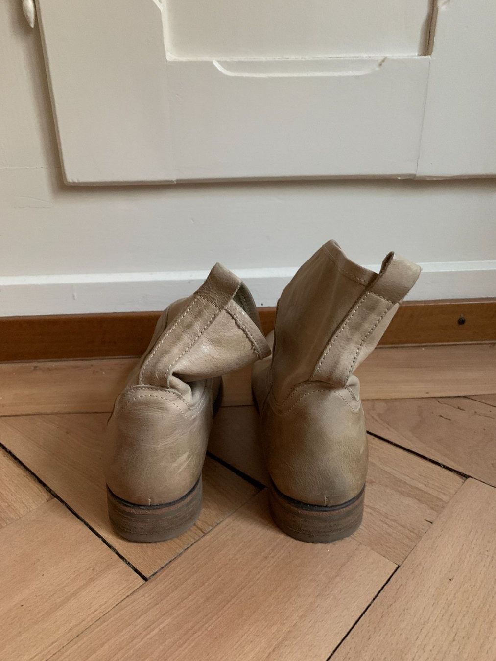 Damenschuhe: KOAH - Leder Stiefelette beige 39 – Gebraucht aus Zürich von Diazaio 2