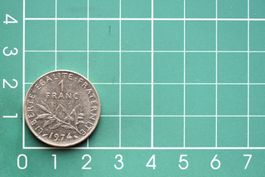 währung francaise 1 franc 1974