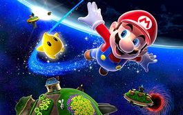 🍄Wii Super Mario Galaxy Mario auf zu den Sternen