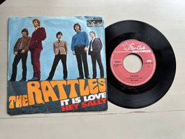 THE RATTLES tolle Single It is love Starclub 60's Kult Top