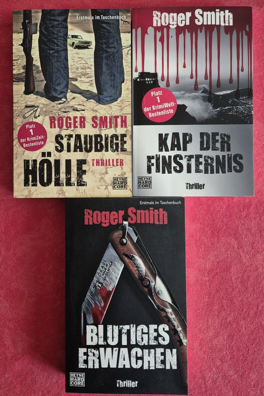 Libri: Roger Smith / 3 harte Thriller – Usato da Chur venduto da dluli