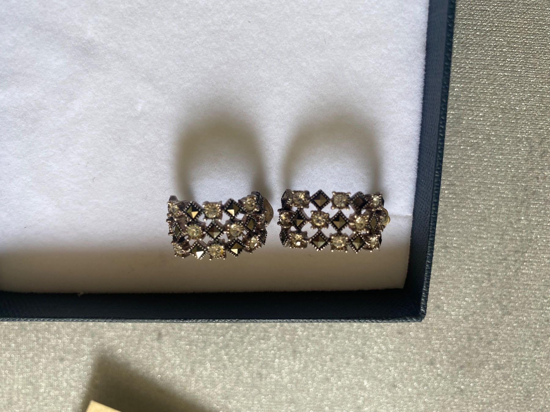 Boucles d'oreille: Ohrringen Silver mit weisse Topas – D'occasion à Liestal par Goldart 2