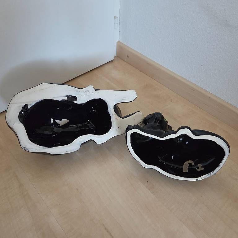 Tutte le decorazioni: Katzen schwarz aus Keramik – Nuovo (secondo la descrizione) da Zug venduto da Sunshine_113 4