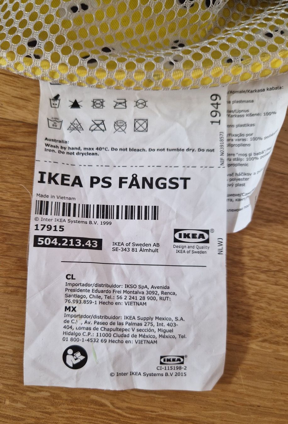 Ikea Sonstiges für Haushalt & Wohnen: Ikea Aufbewahrung Netz mit 6 Fächern, bunt – Gebraucht aus Jona von Loki40 2
