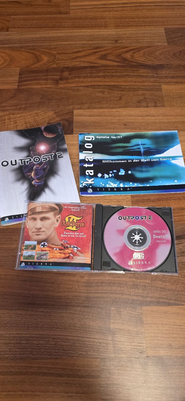 Giochi: Outpost 2 Geteilte Bestimmung Big Box PC Deutsch Sierra – Usato da Jona venduto da AntonioSposito 3
