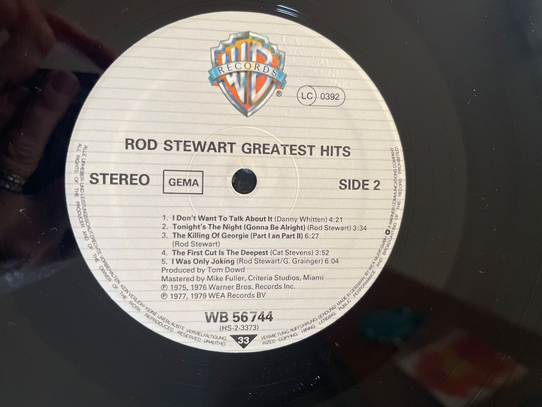 Dischi in vinile: A99/Rod Stewart - Greatest Hits – Usato da Frutigen venduto da Philippe_jsp 2