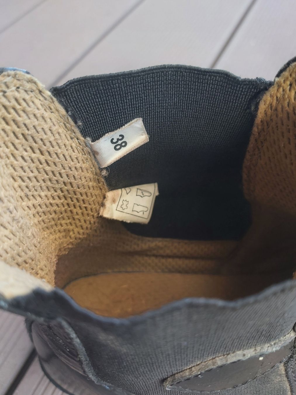 Herrenschuhe: Reitstiefeletten aus echtem Leder, gr.38 – Gebraucht aus Gunzwil von Meli_kung 3