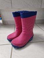 Pink blaue Regenstiefel Grösse 26
