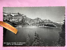 1947 283 Stausee Garichte ob Schwanden mit Glärnischkette