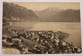 Montreux Dent du Midi 1918 Chernex