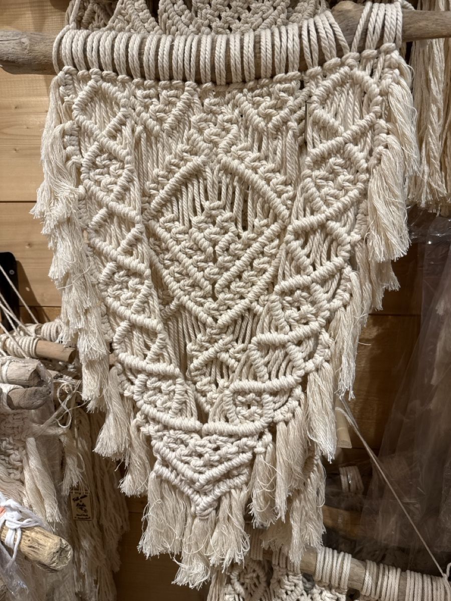 Toutes les décorations: Macrame Wall Hanging Driftwood Boho Chic – Neuf (Voir description) à Neirivue par naz_z28w 8