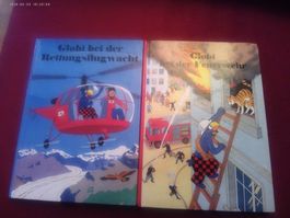 Globi bei der Feuerwehr und Rettungsflugwacht (2 Stk)