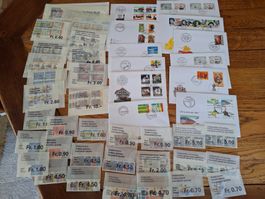 timbre lot série 1997 seul bloc de 4 et FDC